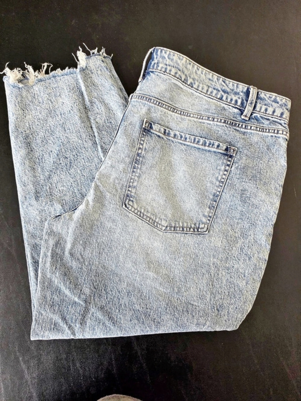 Time & TRU Women's Ankle Jeans Blue Waist 20
